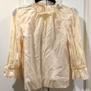 Frame silk blouse